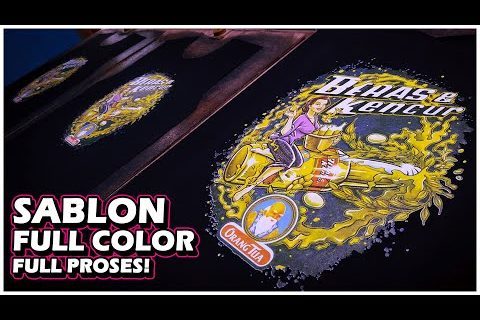 TUTORIAL SABLON FULL COLOR – Handbook Sablon