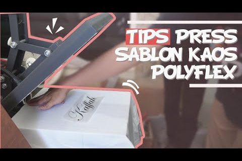 Ideas Press Sablon Kaos Lowering Polyflex | Custumoer Pasuruan