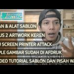 Kursus Sablon | Paket Alat Sablon | Screenprinting Arttack