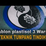 Sablon Plastisol 3 Warna || Plastisol ink