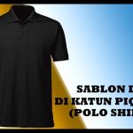 Sablon DTF pada bahan Pique (Polo Shirt)