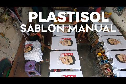SABLON MANUAL RASTER WAJAH (BUKAN TUTORIAL) | SABLON KAOS PLASTISOL