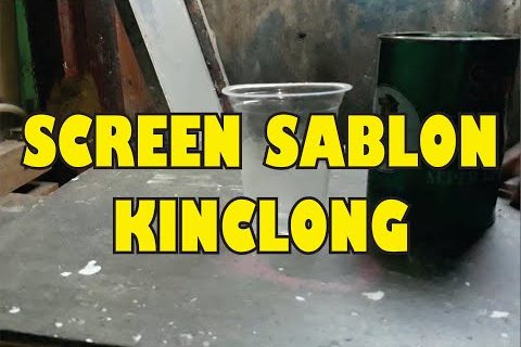 Ga Nyangka ! Thinner Bisa Buat Bersihin Sisa Cat di Video show Sablon Kaos