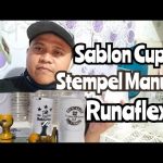 Sablon Cup Pakai Stempel Kayu/Stempel Manual/Murah dan Gampang