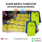 Pemesanan Sablon Kaos Djiwa Tangguh By Joy Cloth