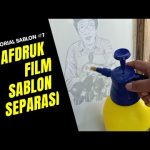 Afdruk Movie Sablon Separasi 5 Layer Warna | Tutorial Sablon Handbook | Sinau Nyablon #7