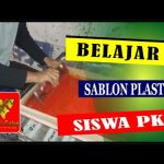 BELAJAR SABLON PLASTIK SAMPAI BISA // Siswa PKL