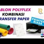 SABLON POLYFLEX KOMBINASI TRANSFER PAPER