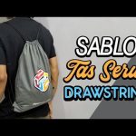 Sablon Tas Serut / Drawstring | Peluang Bisnis Usaha