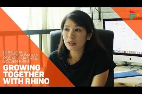 Tricks Sukses Usaha Sablon Kaos Ala Golden Print – Rising Alongside with Rhino