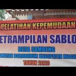 Keseruan Pemuda Sambeng Borobudur Belajar Sablon Kaos