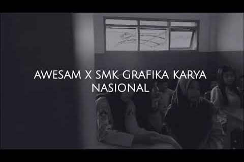AWESAM X SMK GRAFIKA KARYA NASIONAL MALANG ( BELAJAR SABLON DIGITAL )