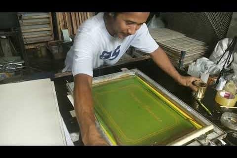 sablon kertas ( gold ink solvent outrageous display conceal conceal printing direction of )
