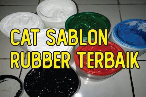 REVIEW JENIS CAT SABLON KAOS WATER BASE ( CAT PRESTIGIO )