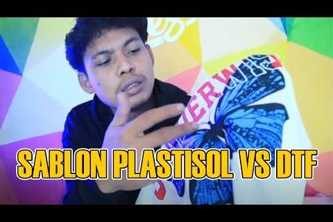 #Vlogcloth PERBEDAAN SABLON PLASTISOL DAN DTF APAKAH LAYAK UNTUK PRODUKSI KAOS CLOTHING !!!