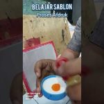 proses afdruk sablon 1 #sablon #semarang #peluangusaha #packaging #youtubeshorts