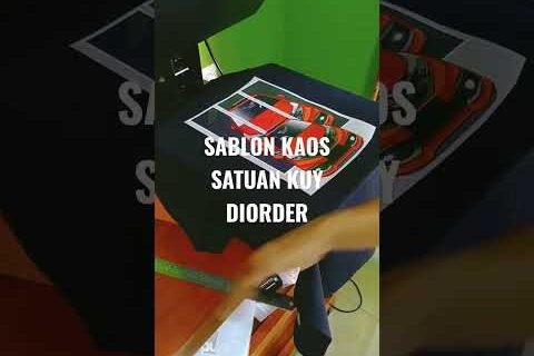 Kaos Sablon Satuan Murah? #shorts #brief #sablonkaossatuan