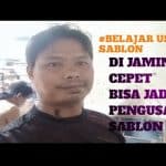 #BELAJAR SABLON SANGAT MUDAH SAMPE JADI PENGUSAHA SABLON BUKTIKAN