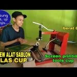 Display conceal conceal printing cup || Review Alat Sablon Gelas Cup Handbook