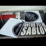 SAMBUNG KERTAS A4 UNTUK FILM SABLON | SCREEN PRINTING TUTORIAL