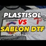 REVIEW SABLON DTF VS PLASTISOL | Mana lebih Bagus? 🔥‼️ | #KioscetakOnline #overview #Sablon #kioscetak