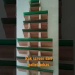 rak rakel dari kayu pallet bekas #faisaltukangsablon #bupakindonesia #gesut #sablon #fypシ