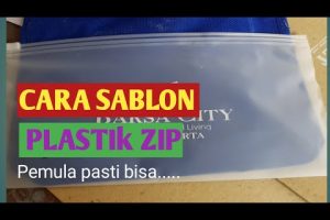SABLON PLASTIK ZIP