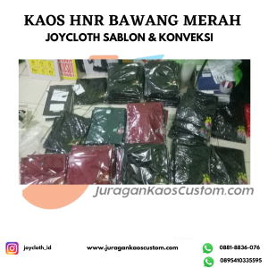 KAOS HNR BAWANG MERAH