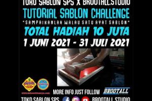 tutorial sablon pain | BROOTALL.studio X Tokosablon SPS