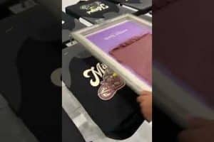 Cara sablon kaos yang baik dan benar