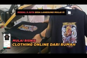 CARA MEMULAI USAHA SABLON KAOS DENGAN MESIN HEAT PRESS