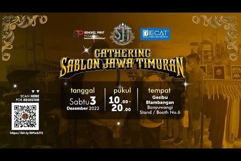 Sablon Jawa Timuran Hadir di Banyuwangi | Doorprize Printer DTF 🎉🎁🎊