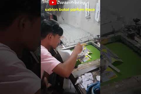 sablon botol parfum kaca