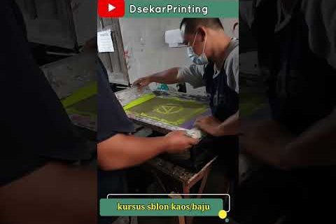 kursus sablon baju