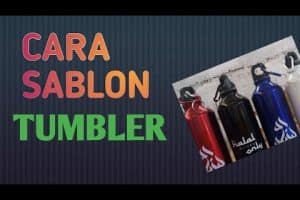 cara sablon botol handbook