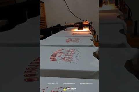 Sablon Plastisol Sewarnaan #shorts #plastisol