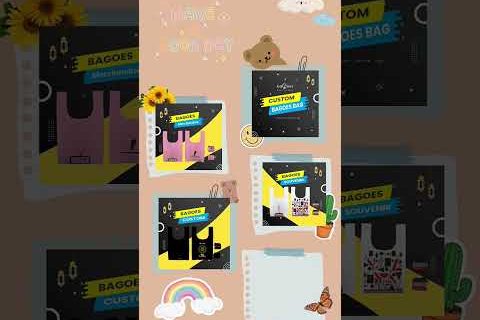 Personalized baGoes To find Memento Merchandise Sablon Logo