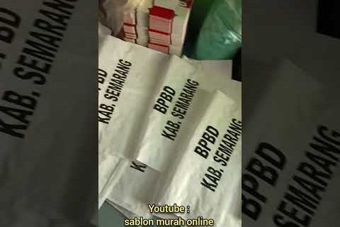 Sablon karung semprawut #sablon #youtubeshorts #tutorial #viral