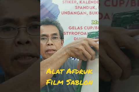 Alat Afdruk Sablon  #shorts