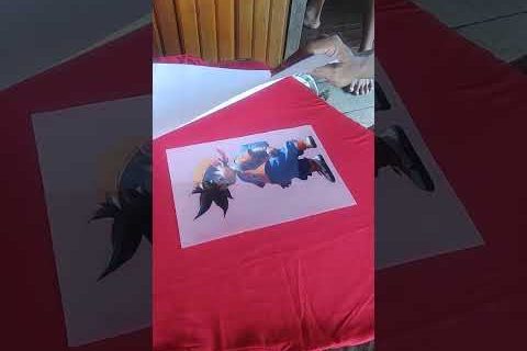nyablon Boboiboy di kaos#sablon#kaos