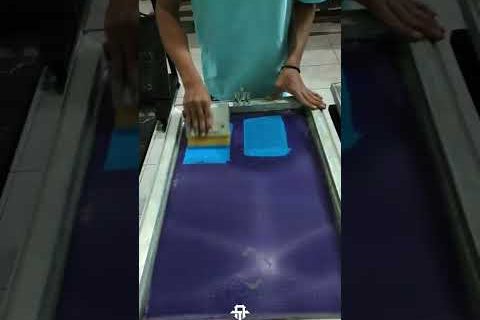 Sablon Plastisol 4 warna || AT.CLOTHINGMAKER #sablon #immediate #youtubeshorts #youtube #screenprinting