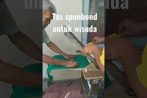 sablon tas spunbond untuk wisuda  #shorts